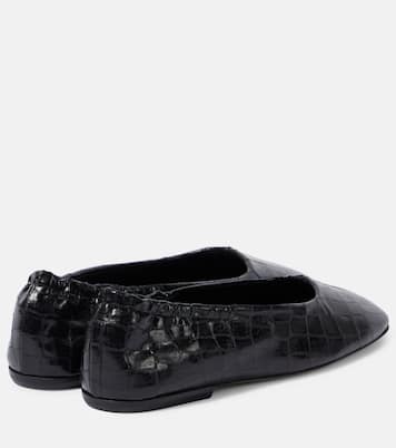 Ballerine in pelle metallizzata | Dries Van Noten