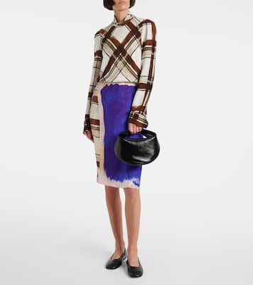 Ballerine in pelle metallizzata | Dries Van Noten