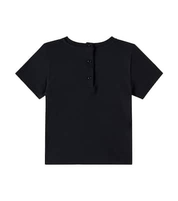 Bebé - camiseta de algodón con logo | Balmain Kids