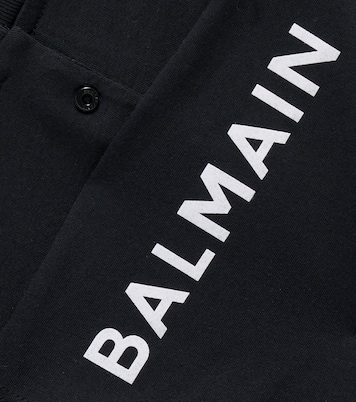 Bebé - camiseta de algodón con logo | Balmain Kids