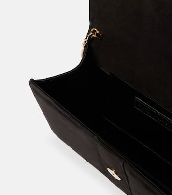 Pochette Capri en daim à ornements | Manolo Blahnik