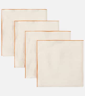 Set of 4 linen napkins | Once Milano