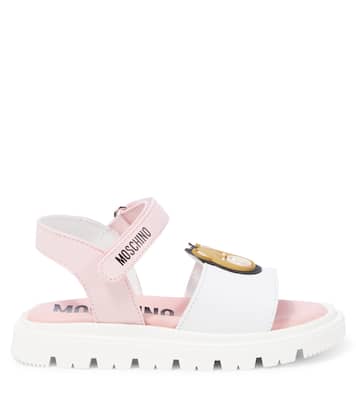 Sandali Teddy Bear in pelle | Moschino Kids