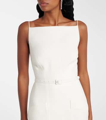 Abito midi in crêpe | Roland Mouret