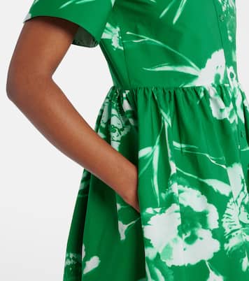 Vestido camisero en popelín de algodón | Erdem