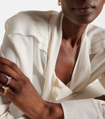 Collier chaîne Cable Link en or 18 ct et diamants | Shay Jewelry
