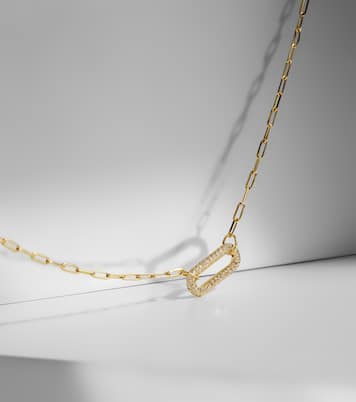 Collier chaîne Cable Link en or 18 ct et diamants | Shay Jewelry
