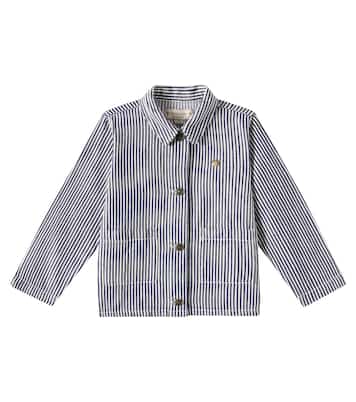 Giacca Fender in twill di cotone a righe | Konges Sløjd