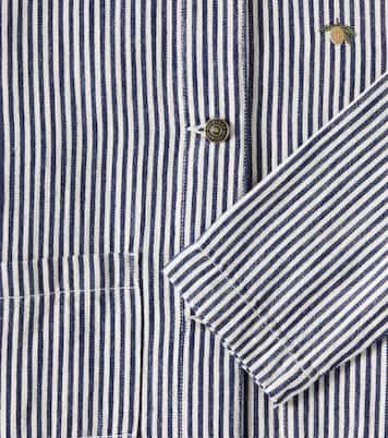 Giacca Fender in twill di cotone a righe | Konges Sløjd