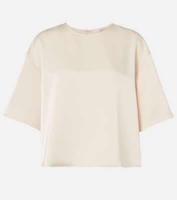 T-shirt oversize Barb in raso | Leset