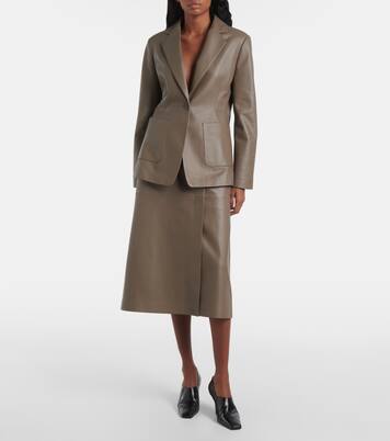 Gonna midi in pelle | Joseph