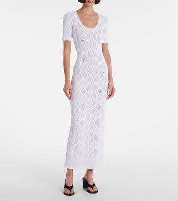 Lace midi dress | Alaïa