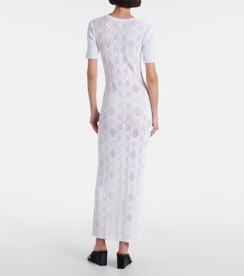 Lace midi dress | Alaïa