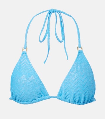 Top de bikini Maine de chevron | Melissa Odabash