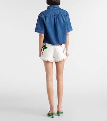 Camisa Paula's Ibiza en denim con anagrama | Loewe