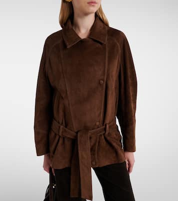 Chaqueta Buffy de ante | Nour Hammour
