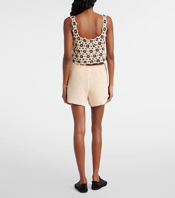 Luminary Hali crochet cotton shorts | The Upside