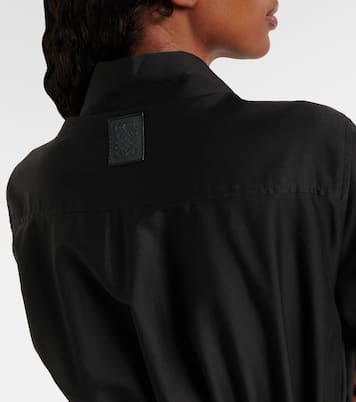 Robe Balloon en coton et soie | Loewe