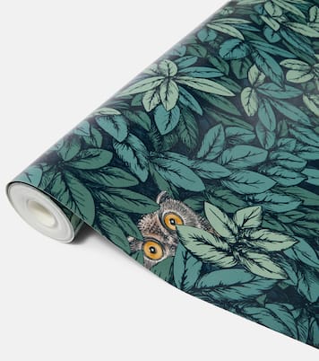 Papier peint Foglie e Civette | Fornasetti