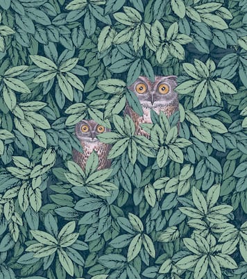 X Cole & Son Tapete Foglie e Civette | Fornasetti