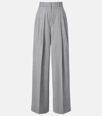Wool-blend wide-leg pants  | Entire Studios