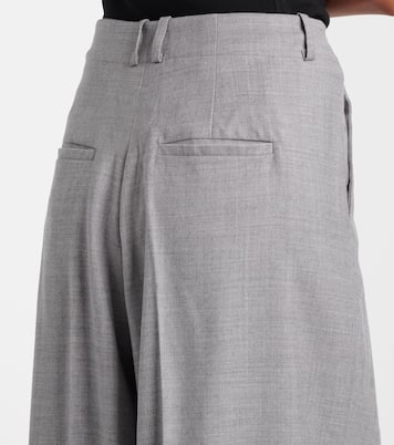Wool-blend wide-leg pants  | Entire Studios