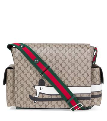 Baby GG Canvas leather changing bag | Gucci Kids