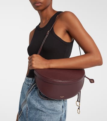 Hip Small leather shoulder bag | Alaïa