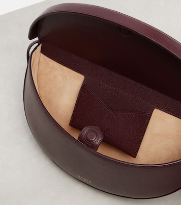 Hip Small leather shoulder bag | Alaïa