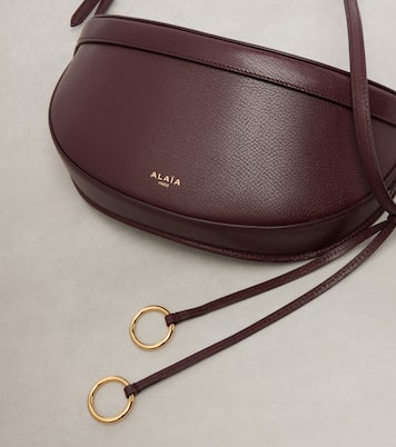 Hip Small leather shoulder bag | Alaïa