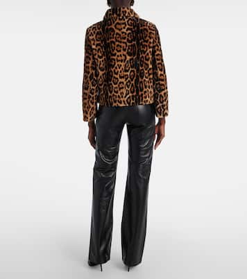 Montmartre leopard-print shearling jacket | Nili Lotan