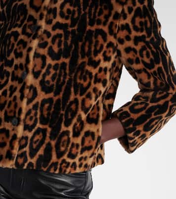 Montmartre leopard-print shearling jacket | Nili Lotan