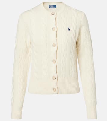 Cárdigan trenzado de lana y cachemir | Polo Ralph Lauren