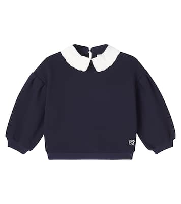 Mandy cotton jersey sweatshirt | C'era Una Volta