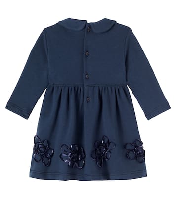 Baby cotton-blend dress | Il Gufo
