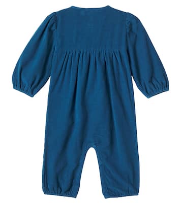 Baby Bestickter Spieler aus Baumwoll-Cord | Louise Misha
