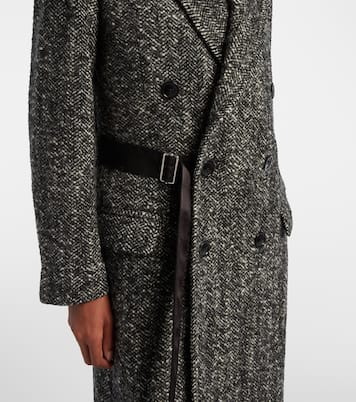 Abrigo Ebyane de tweed en mezcla de lana  | Isabel Marant