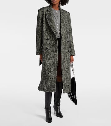 Abrigo Ebyane de tweed en mezcla de lana  | Isabel Marant