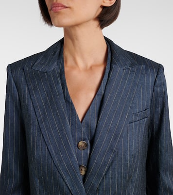 Blazer Obie aus einem Leinengemisch | Veronica Beard