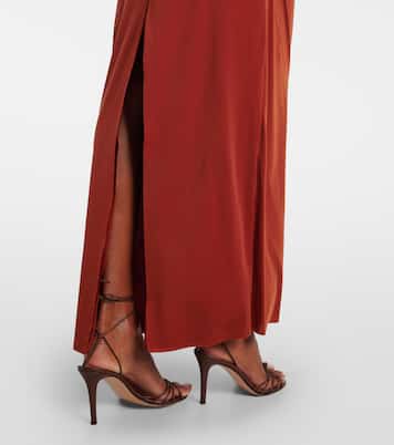 Rosseli gathered jersey maxi dress | SIR