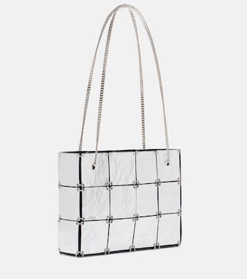 Emma 미니 메탈릭 레더 토트 백 | Khaite