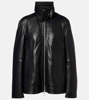 Oversized leather jacket | Sportmax