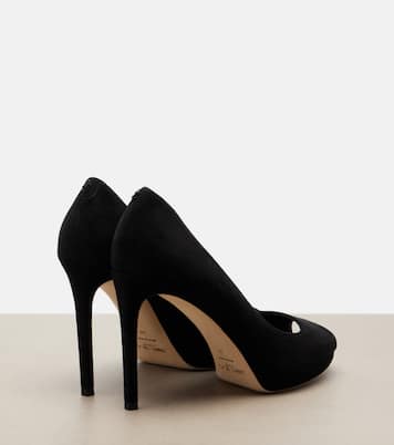 Riya suede peep-toe pumps | Jimmy Choo