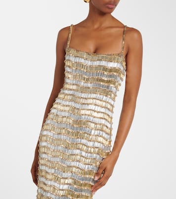 Embellished midi dress | Rachel Gilbert