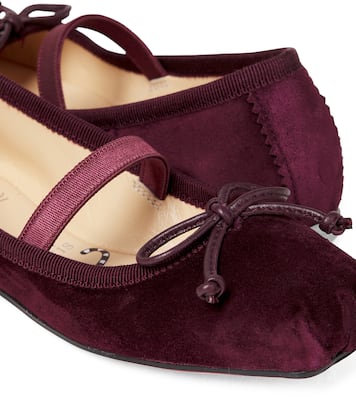Baballet suede ballet flats | Christian Louboutin Kids