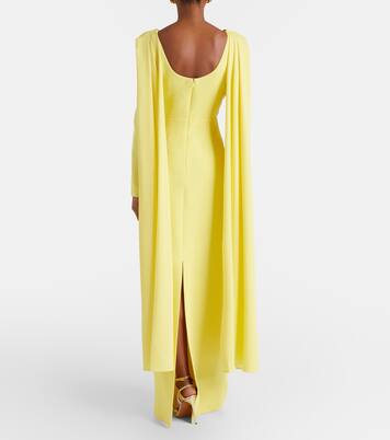 Zaira draped crêpe gown | Emilia Wickstead