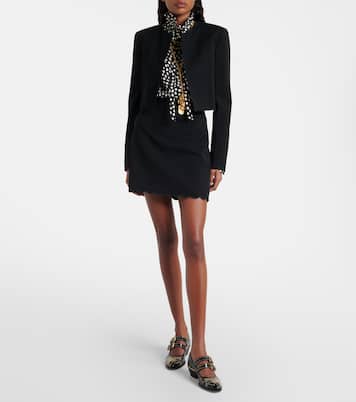 High-rise cotton miniskirt | Chloé