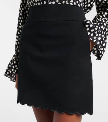 High-rise cotton miniskirt | Chloé