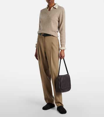 Nuance Two leather shoulder bag | The Row