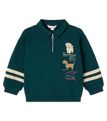 Bedrucktes Sweatshirt aus Baumwoll-Jersey | Konges Sløjd